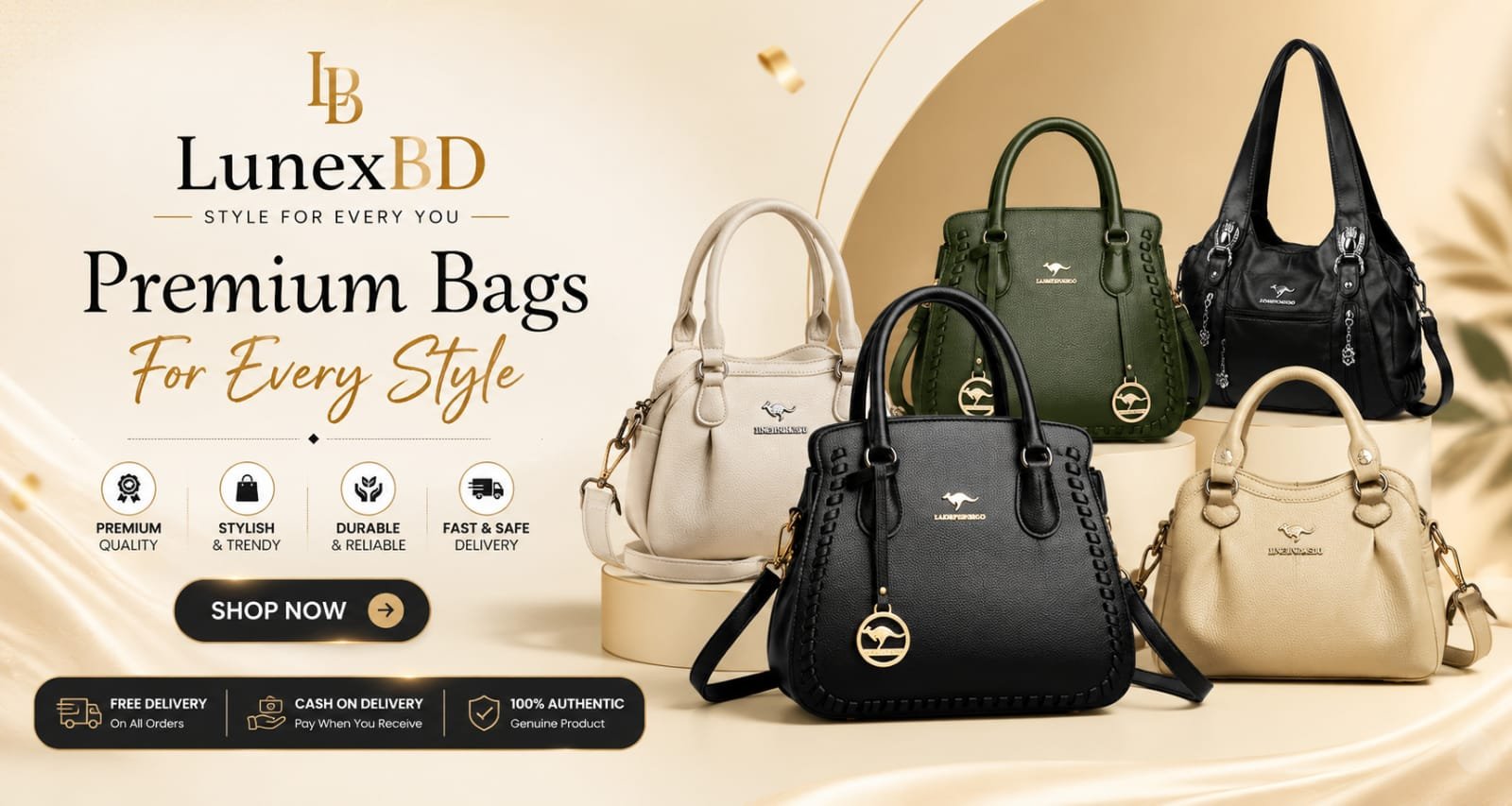 Premium Bags Banner